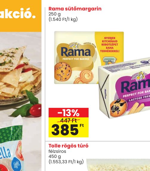 Rama sütőmargarin
