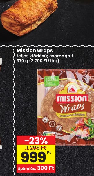 Mission wraps