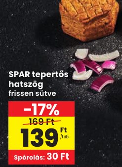 SPAR tepertős hatszög