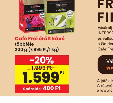Cafe Frei őrölt kávé