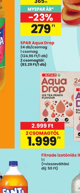 SPAR Aqua Drop