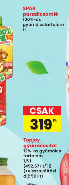 SPAR paradicsomlé