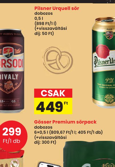 Pilsner Urquell sör