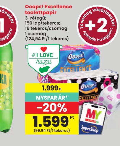 Ooops! Excellence toalettpapír