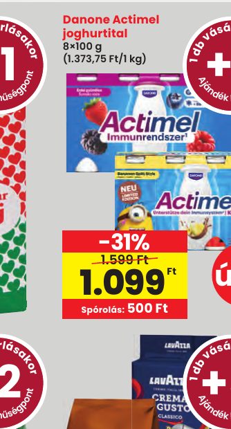 Danone Actimel joghurtital
