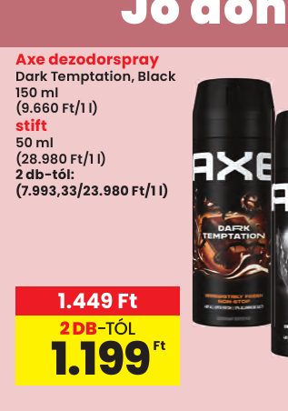 Axe dezodorspray