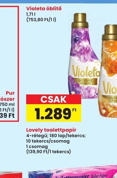 Violeta öblítő
