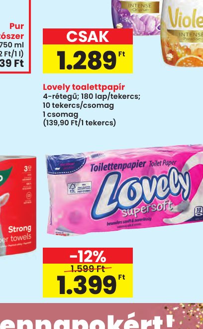 Lovely toalettpapír