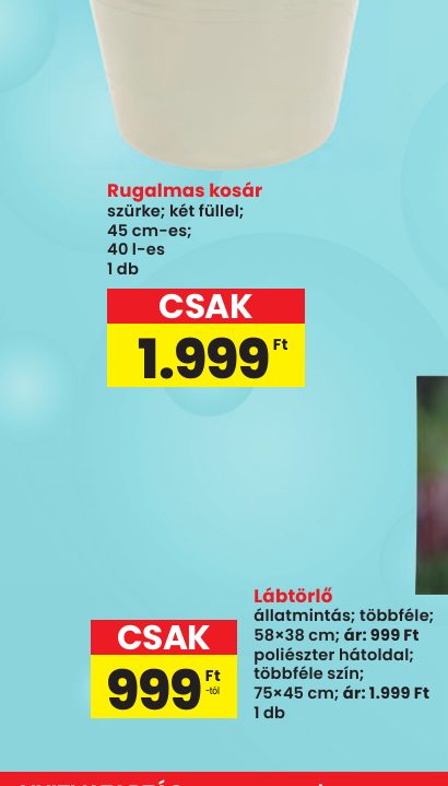 Rugalmas kosár
