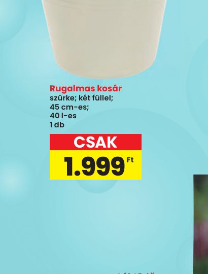 Rugalmas kosár