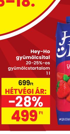 Hey-Ho gyümölcsital