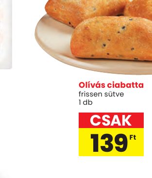Olívás ciabatta
