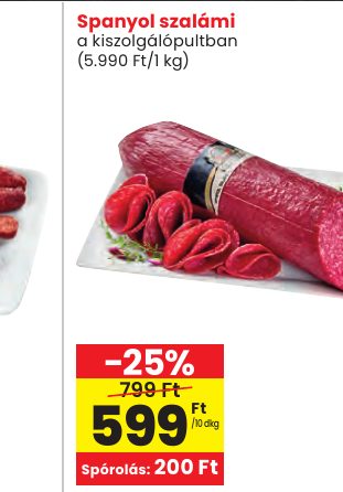 Spanyol szalámi