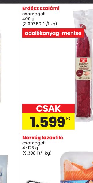 Erdész szalámi