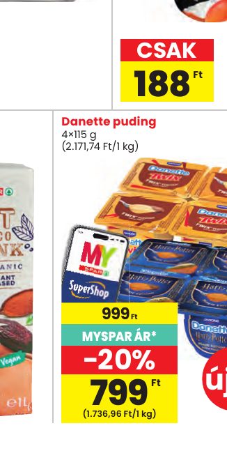 Danette puding