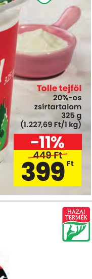 Tolle tejföl