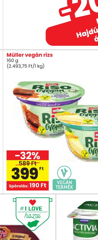 Müller vegán rizs