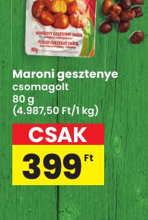 Maroni gesztenye
