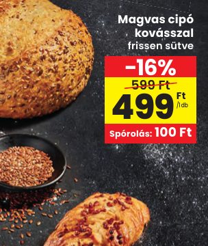 Magvas cipó kovásszal