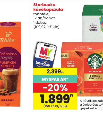 Starbucks kávékapszula