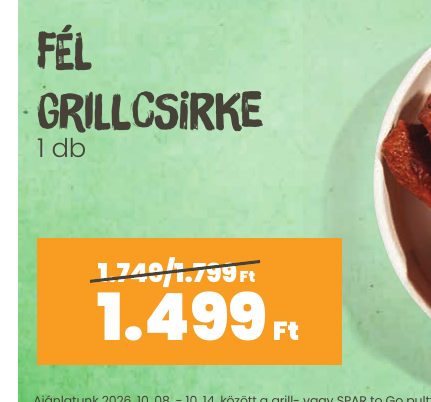 FÉL GRILLCSIRKE