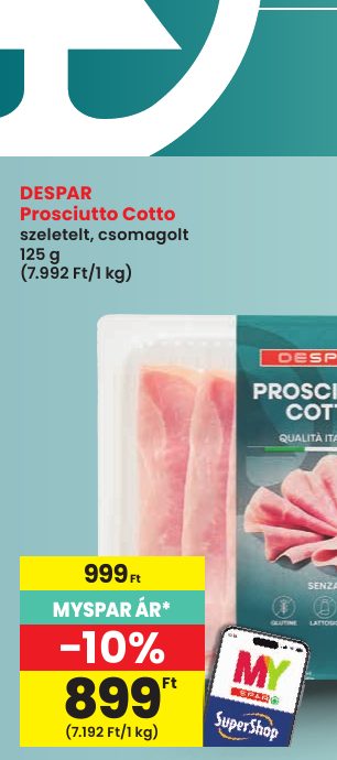 DESPAR Prosciutto Cotto