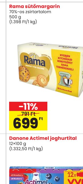 Rama sütőmargarin