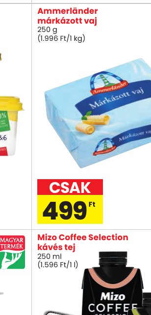 Ammerländer márkázott vaj