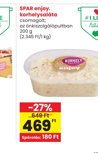 SPAR enjoy. korhelysaláta