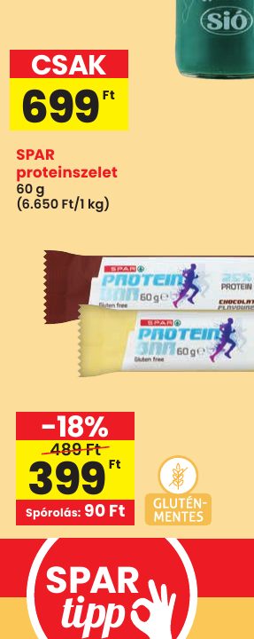 SPAR proteinszelet