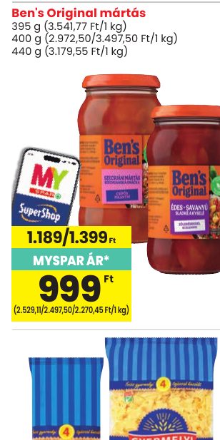 Ben's Original mártás