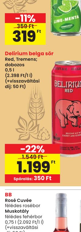 Delirium belga sör