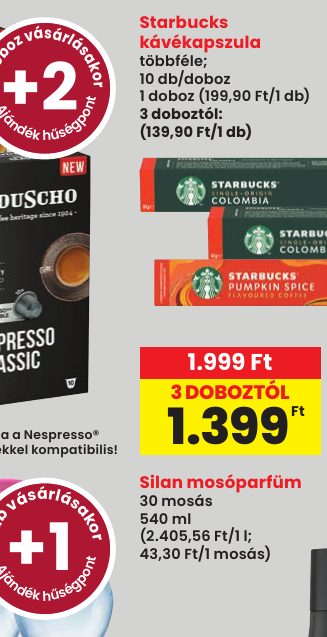 Starbucks kávékapszula