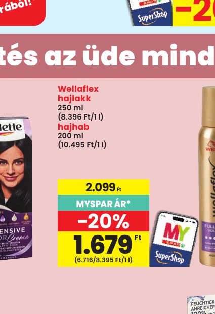 Wellaflex hajlakk