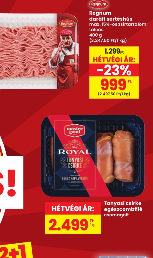 Regnum darált sertéshús