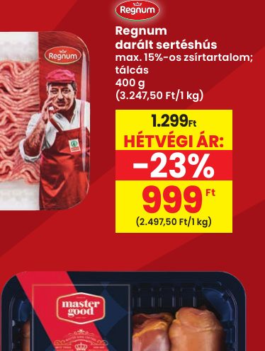 Regnum darált sertéshús