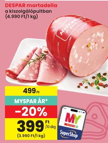 DESPAR mortadella