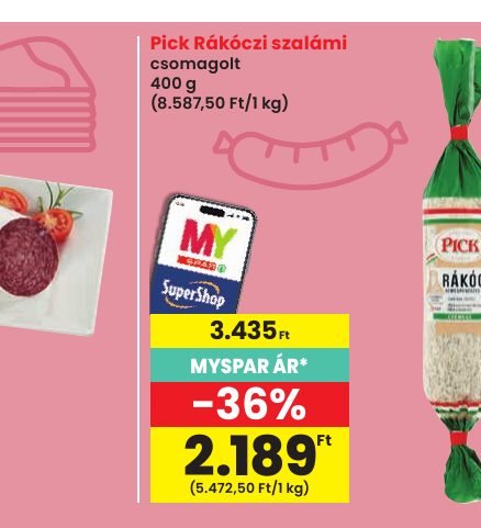 Pick Rákóczi szalámi