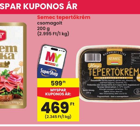 Semec tepertőkrém
