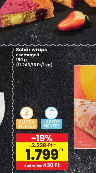 Schär wraps