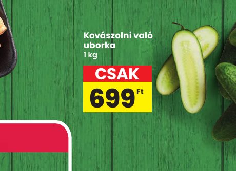 Kovászolni való uborka