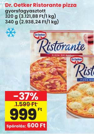 Dr. Oetker Ristorante pizza