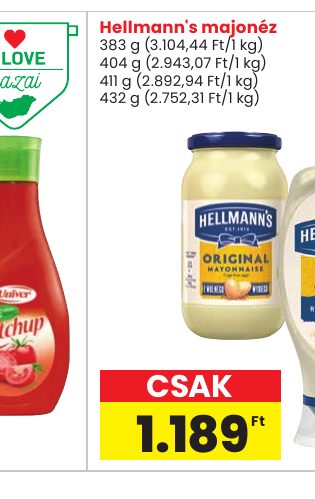 Hellmann's majonéz