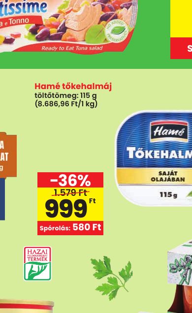 Hamé tőkehalmáj