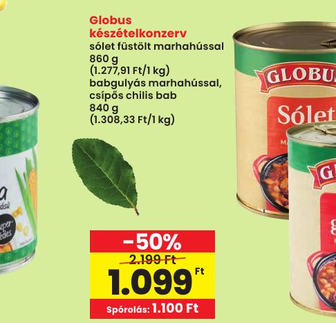Globus készételkonzerv