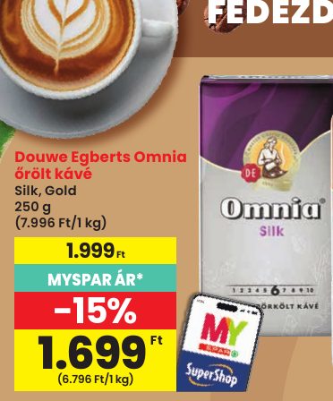 Douwe Egberts Omnia őrölt kávé