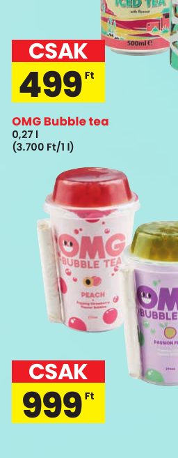 OMG Bubble tea