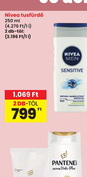 Nivea tusfürdő