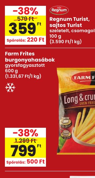 Farm Frites burgonyahasábok