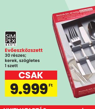 Evőeszközszett